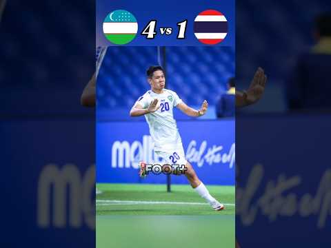 🇺🇿Uzbekistan vs 🇹🇭Thailand u17 footpluse | U17 Asian cup