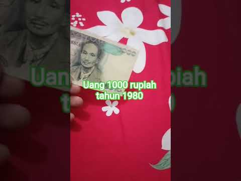 uang 1000 tahun 1980#uang#uangkuno #uanglangka #uanglama#money #fypyoutube