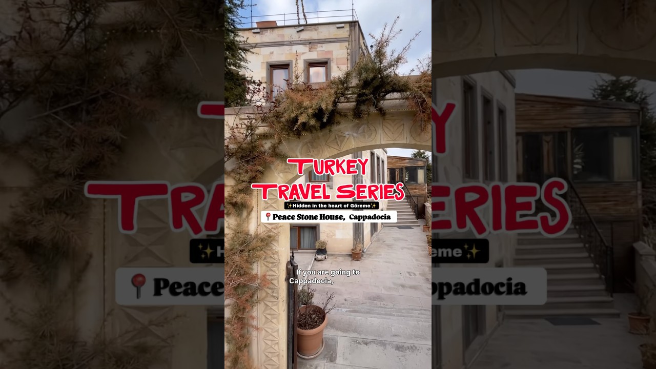 Cappadocia Cave Hotel | Turkey Travel Vlog | Turkey Travel Series shortsfeed ytshorts shorts