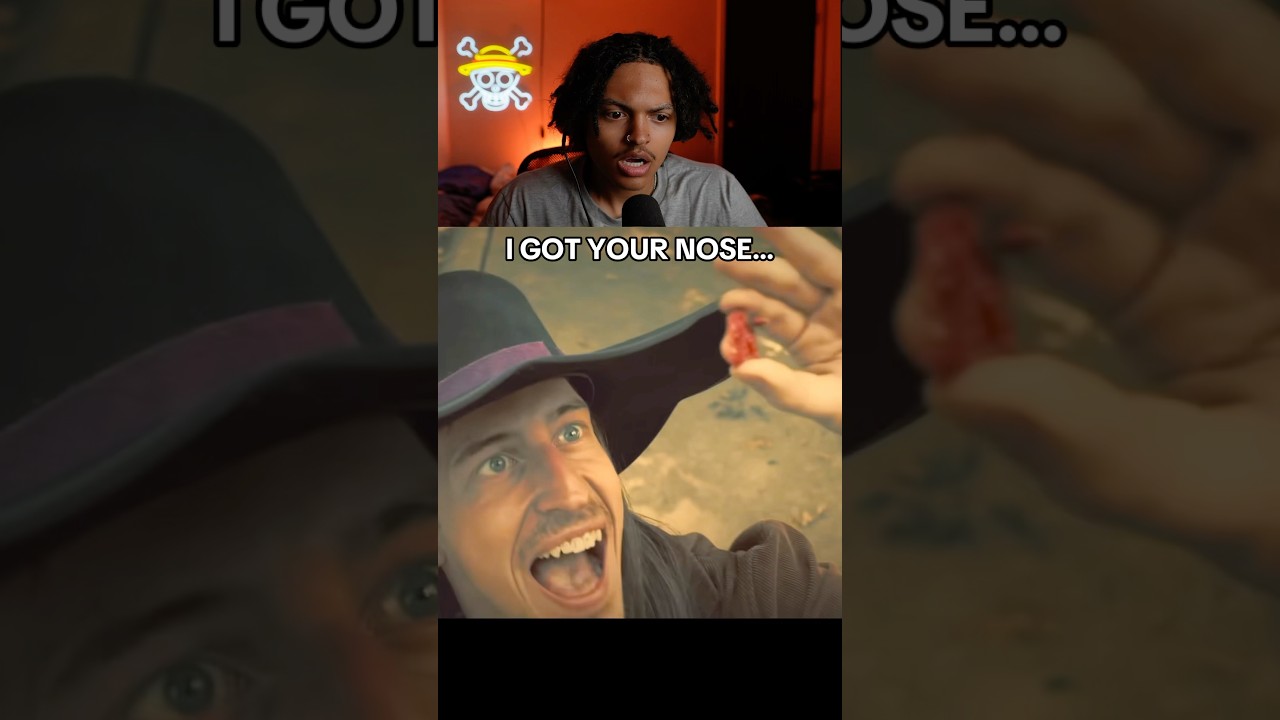 I GOT YOUR NOSE🫣horror scary shortsfeed