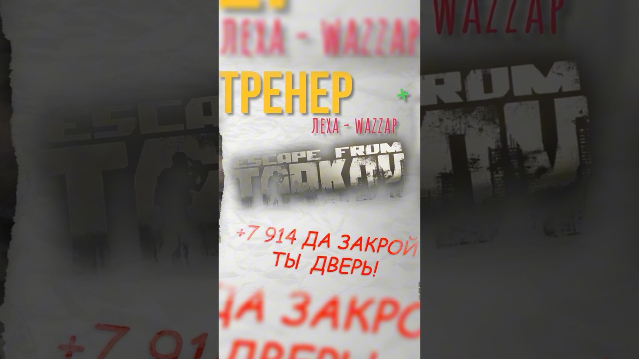 Я КУПИЛ ТРЕНЕРА ПО ТАРКОВУ!  streamer игры eft gaming escapefromtarkov tarkov pc shorts