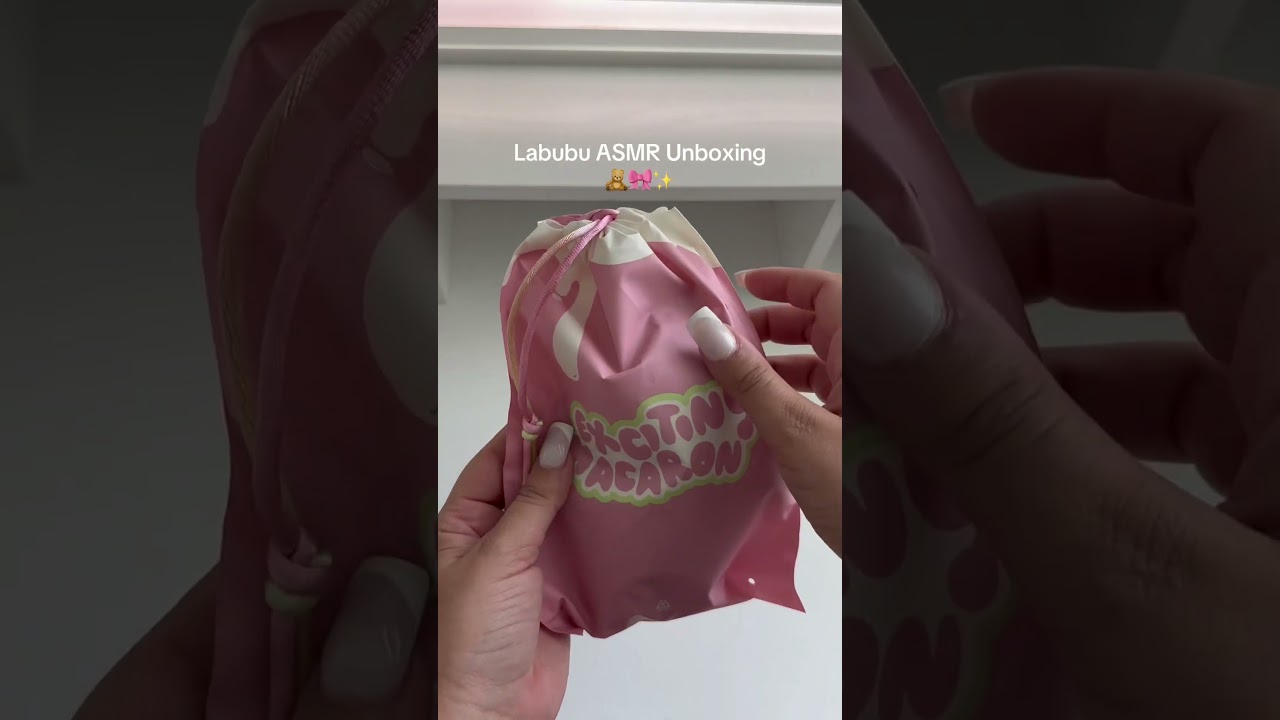 Labubu Unboxing 🧸 asmr popmart unboxing labubu