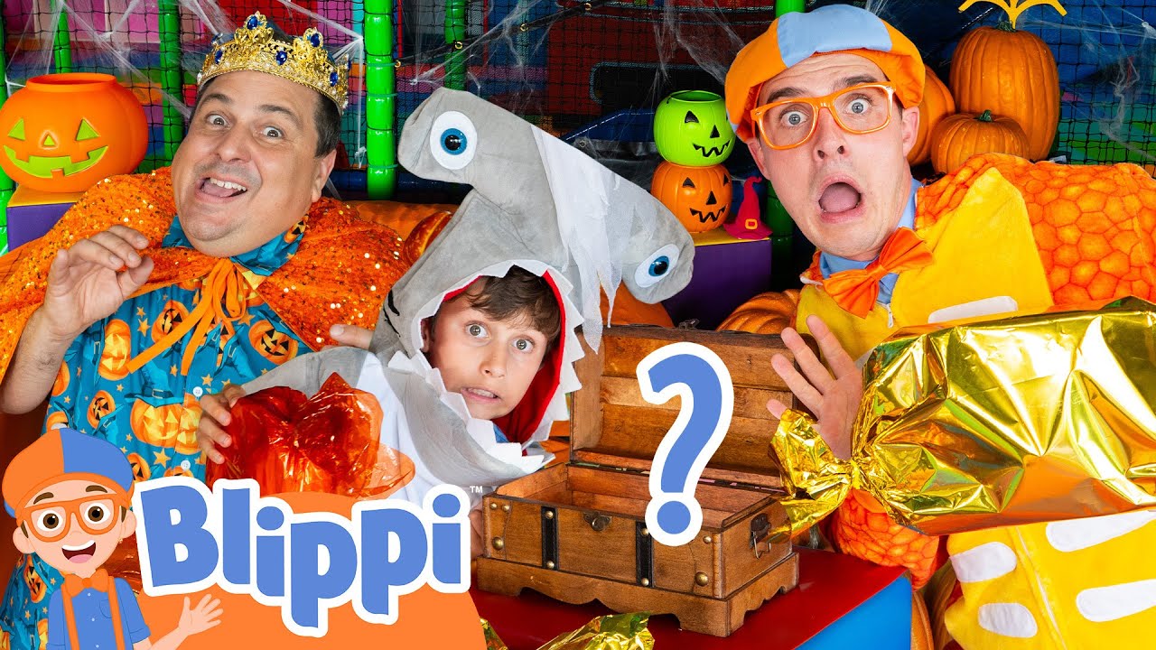 👑 Will Blippi Get His Candy Back from the Halloween King? 🎃