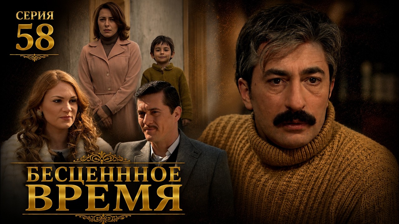 Бесценное время | 58 серия | Русский дубляж | Турецкий сериал