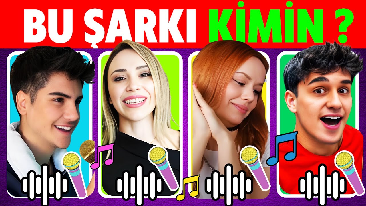 Youtuber ve Fenomen Şarkı Bilmece 🎵 Şarkı Söyleyen  Fenomeni Tahmin Et 💃