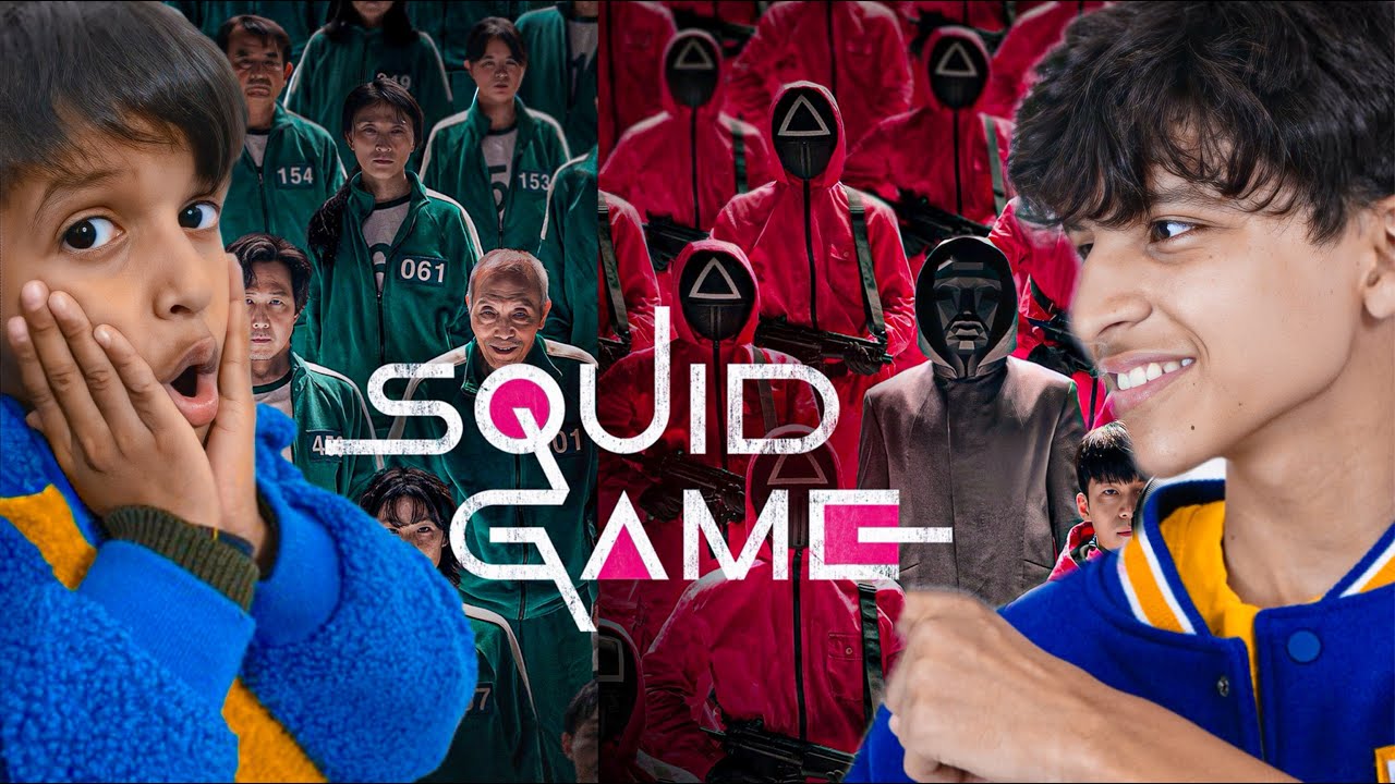 PLAYING SQUID GAME WITH KUNALI😍