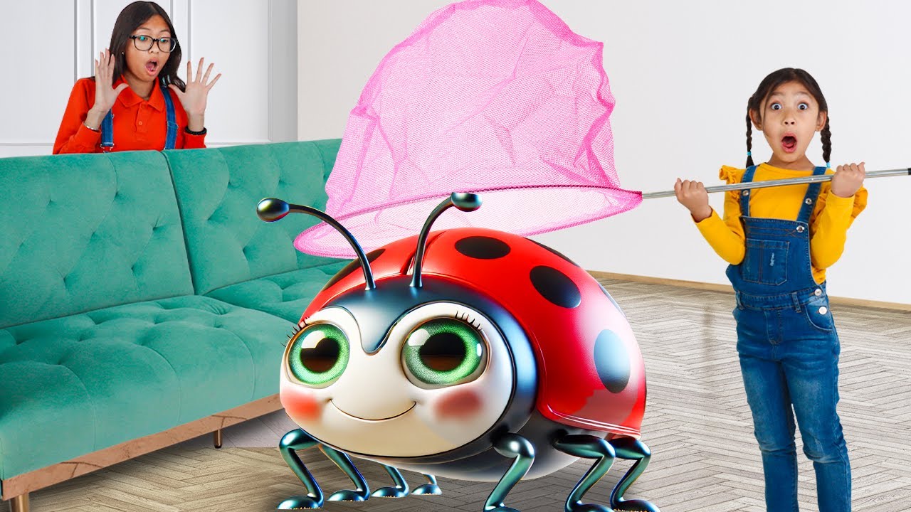 Maddie Learns About Bug &amp; Nature! 🐝🐞🦋