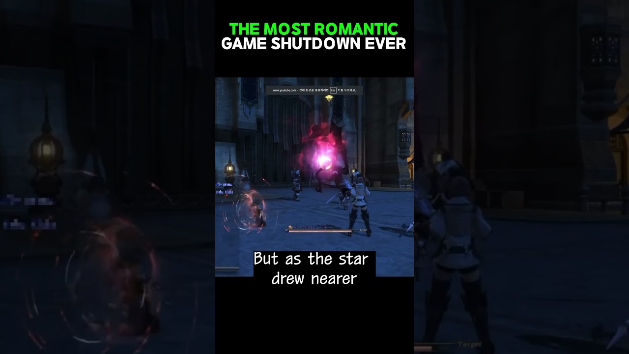 The most romantic game shutdown ever game meme