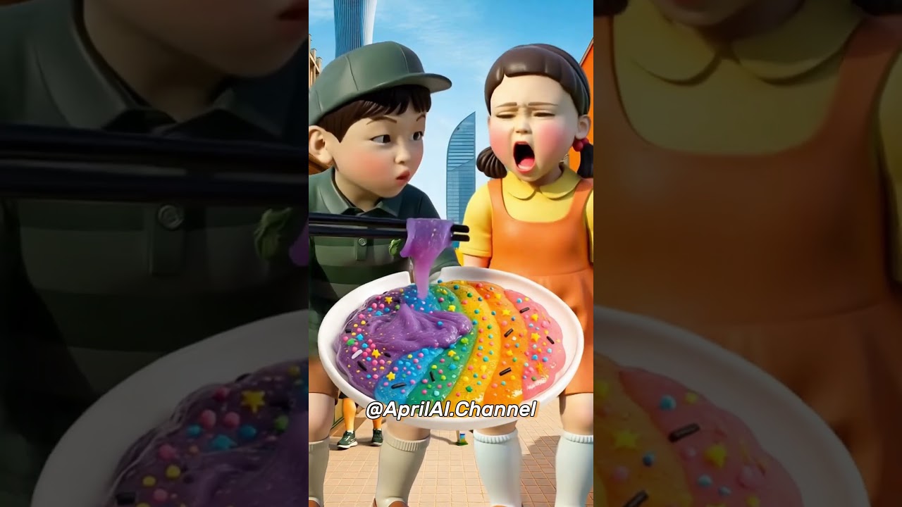 Squid Game AI Edible Slime ASMR squidgame squidgame2 ai asmr