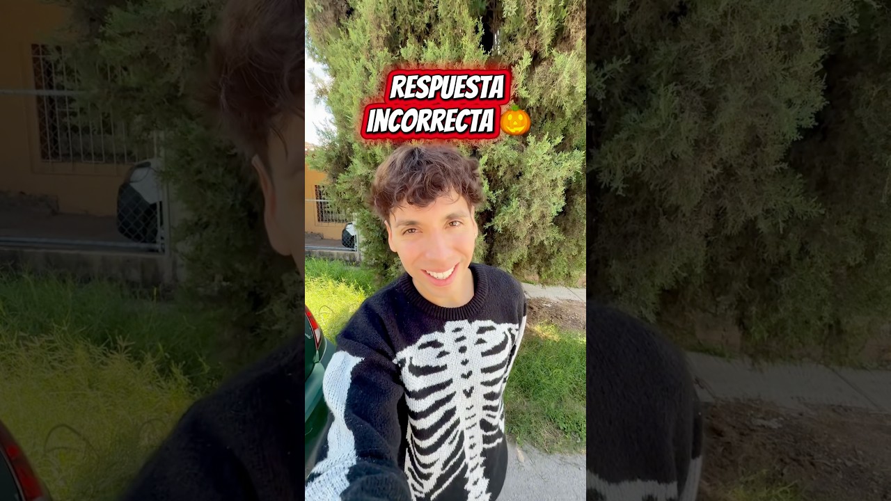 Respuesta incorrecta Halloween 🎃
