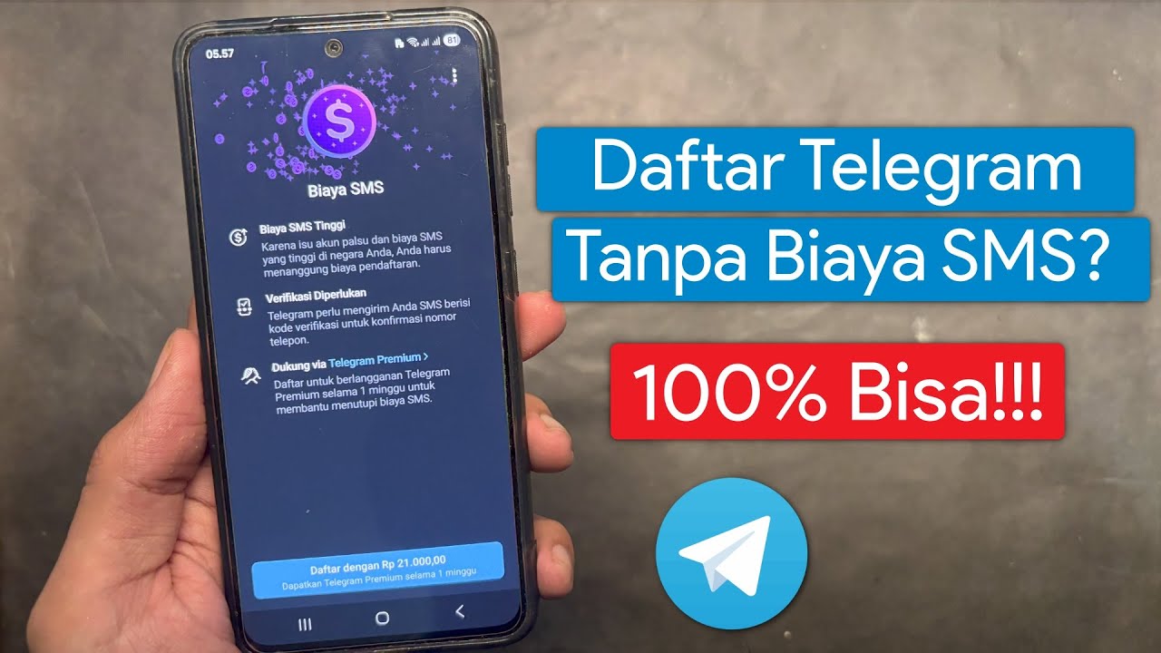 Cara Mengatasi Biaya SMS Ketika Daftar Telegram