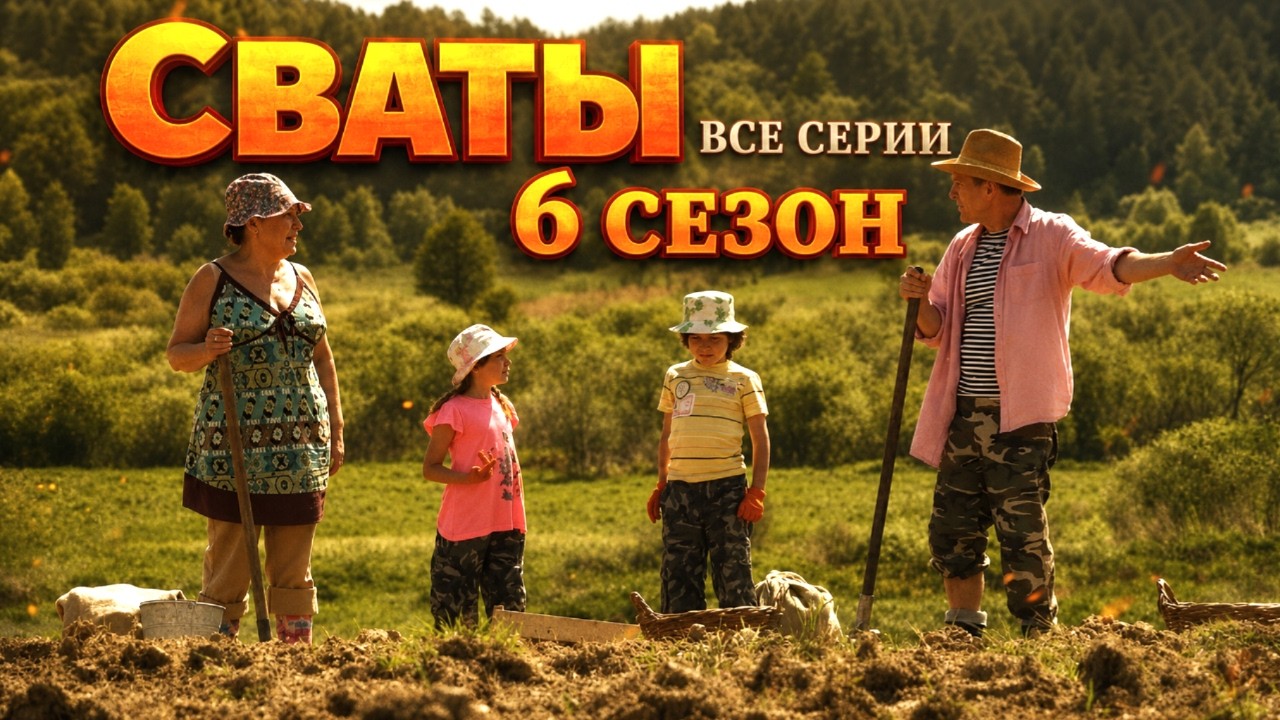 🔥🔥Сериал который должен увидеть каждый! 🔥🔥 КОМЕДИЯ, МЕЛОДРАМА! "СВАТЫ 6 СЕЗОН" ВСЕ СЕРИИ ПОДРЯД