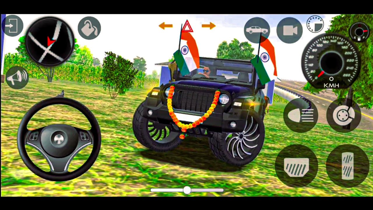 Modified Mahindra Thar😈Games:Indian Thar (Gadi Wala Games) Car Game Android Game - Android Gameplay