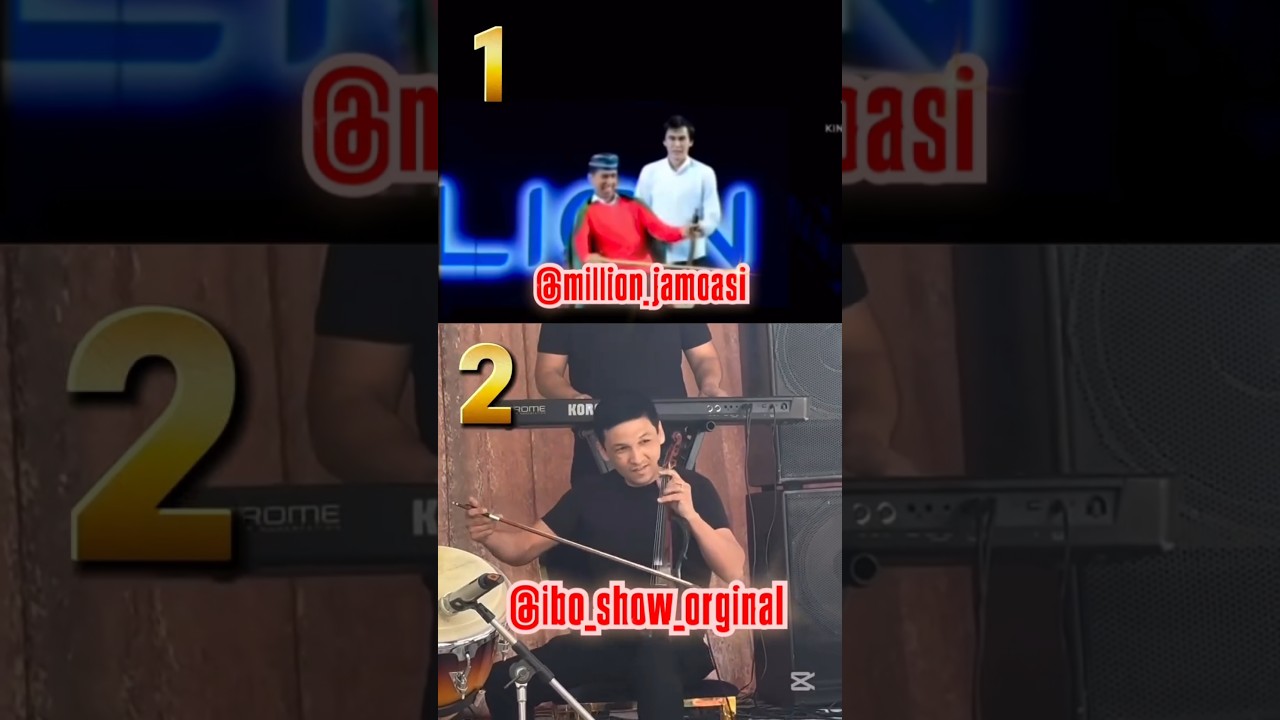 Ibo show vs Million jamoasi uzbekistan music violin O'zbekistonlik музыка скрипка