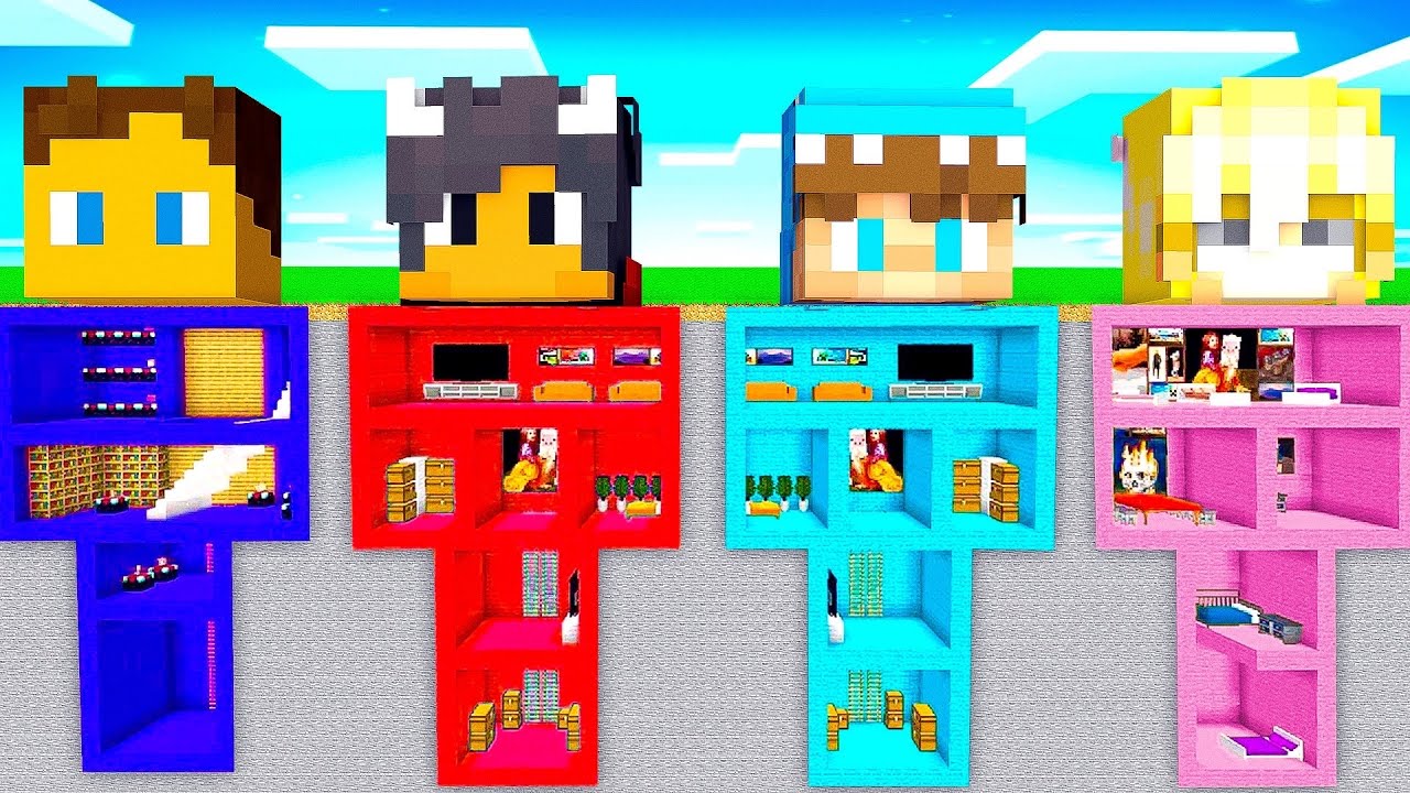 Jeg Bygger Youtuberes Hemmelige Baser i Minecraft!