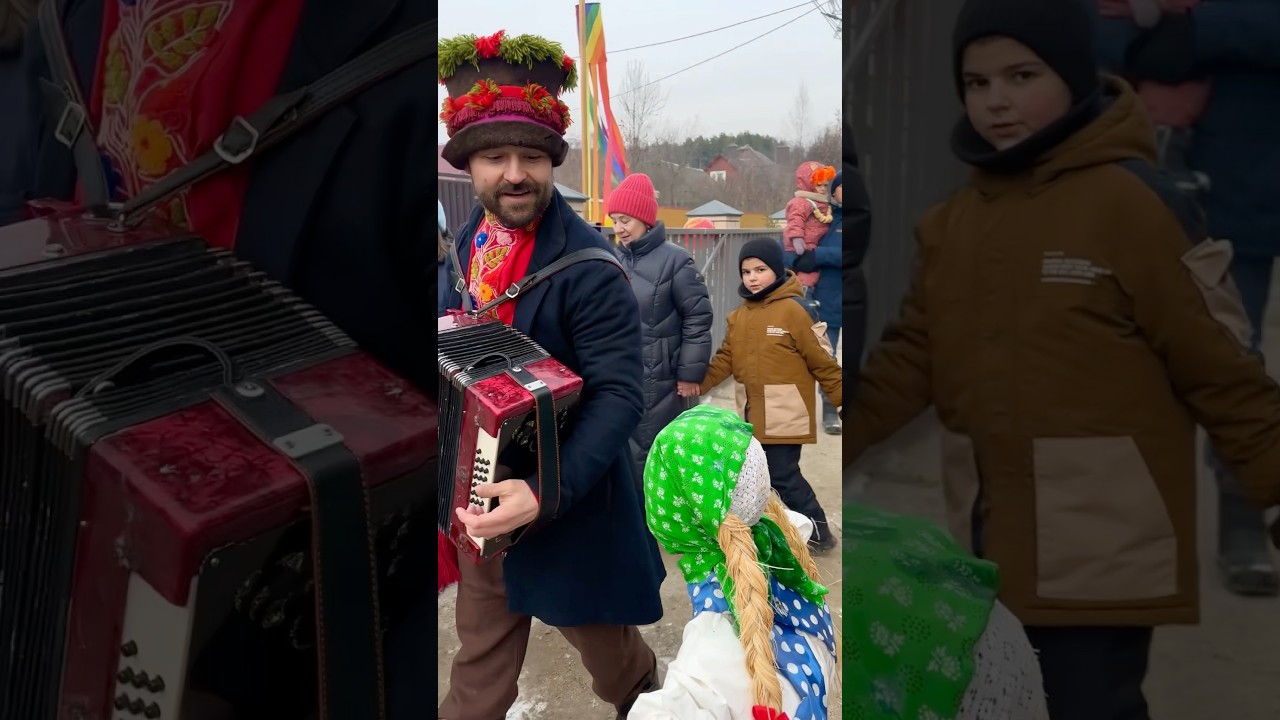 «Прощай Масленица»👉дуэт ЛАДНИКфольклорпраздникмасленицаfolkаранжировкатрадициявечоркаmusic