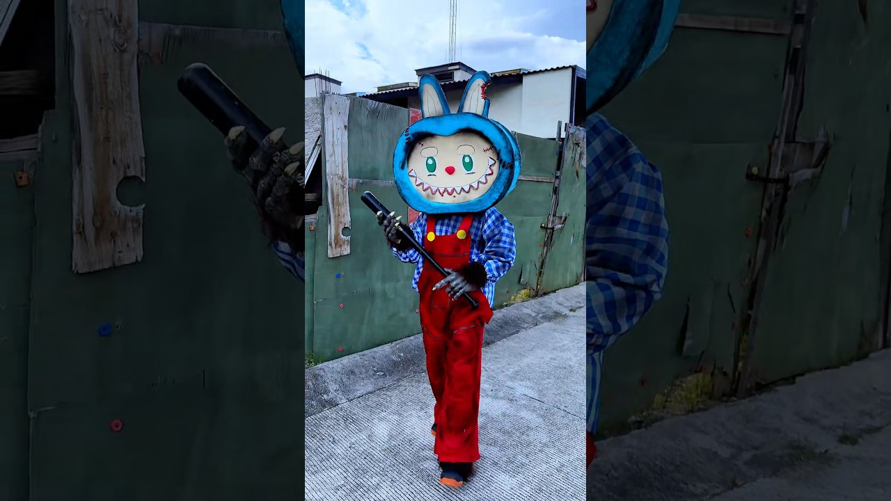 El LABUBU  parte 27 Disfraces que puedes hacer en casa 🏠 halloween