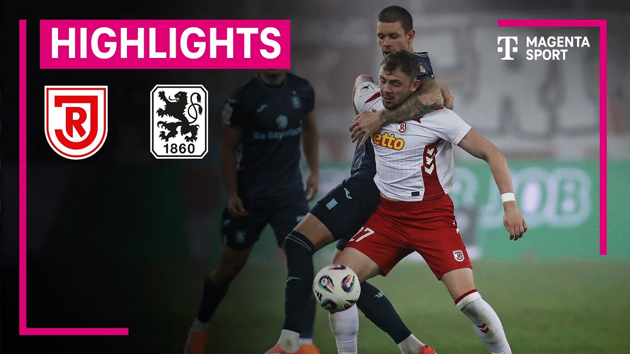 Jahn Regensburg - TSV 1860 München | Highlights 3. Liga | MAGENTA SPORT
