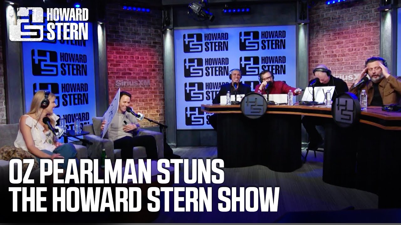 Mentalist Oz Pearlman Shocks Howard Stern and Stern Show Staff