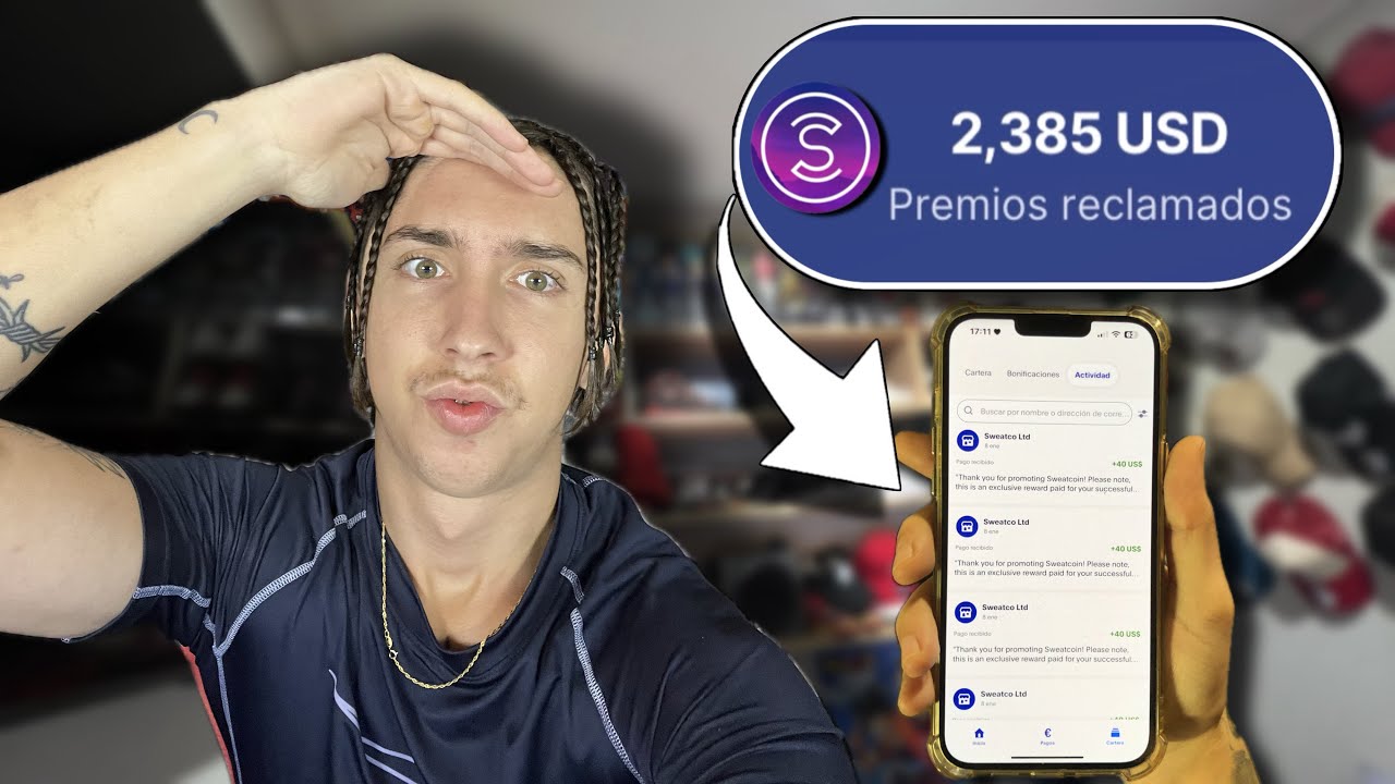 COMO GANAR DINERO con SWEATCOIN ''PASA a PASO'' 2025
