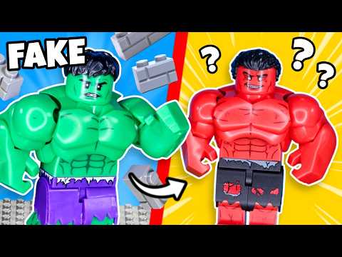 Unboxing LEGO HULK Mystery Minifigures...