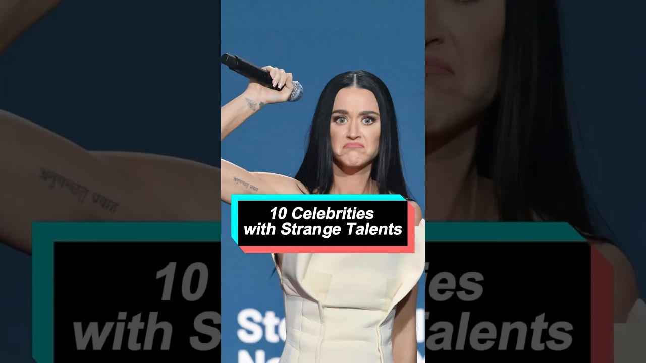 10 Celebrities with Strange Talents#foryou #celebrity #usa #fyp