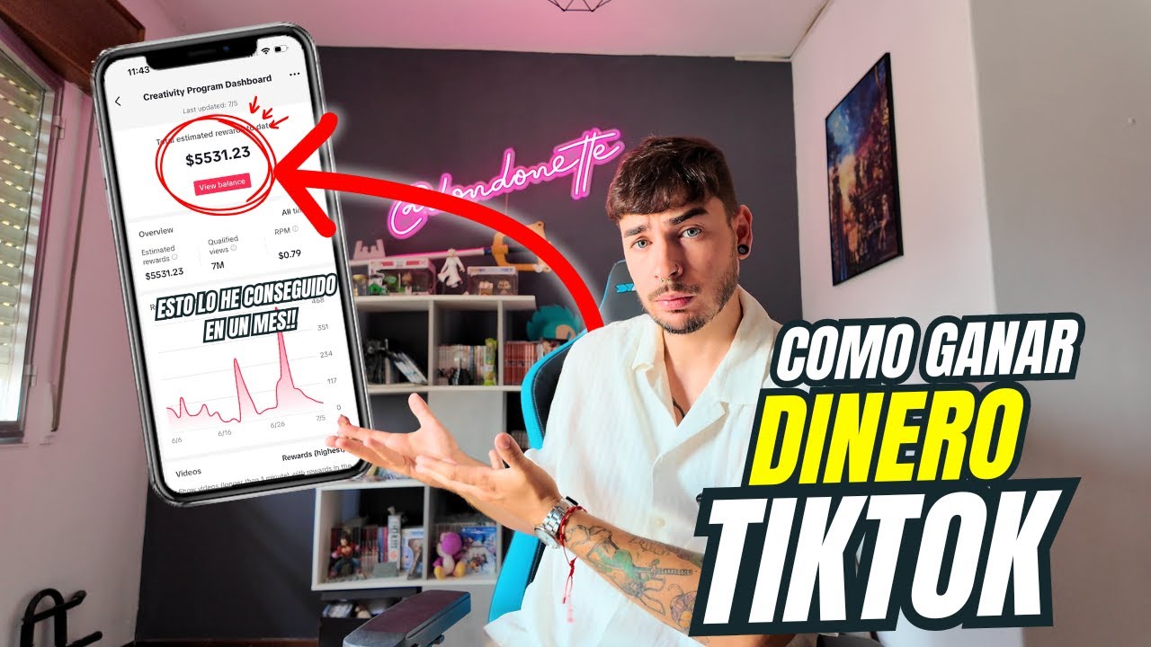 Como GANAR DINERO con TikTok en 2025? [3 Metodos]