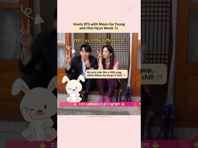 🤭What I saw in their BTSchoihyunwook and moongayoung mydearestnemesis kdrama
