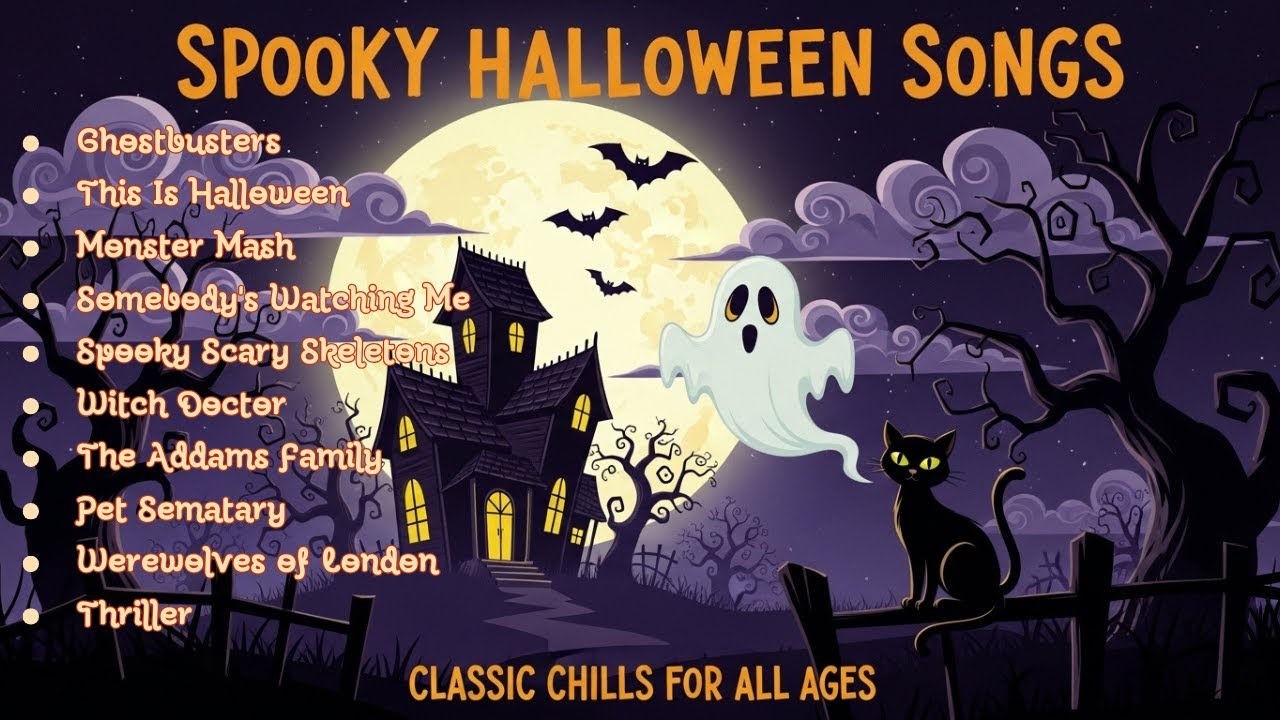 Halloween Playlist 2025 👻 Top Halloween Songs of All Time 🎃 Happy Halloween