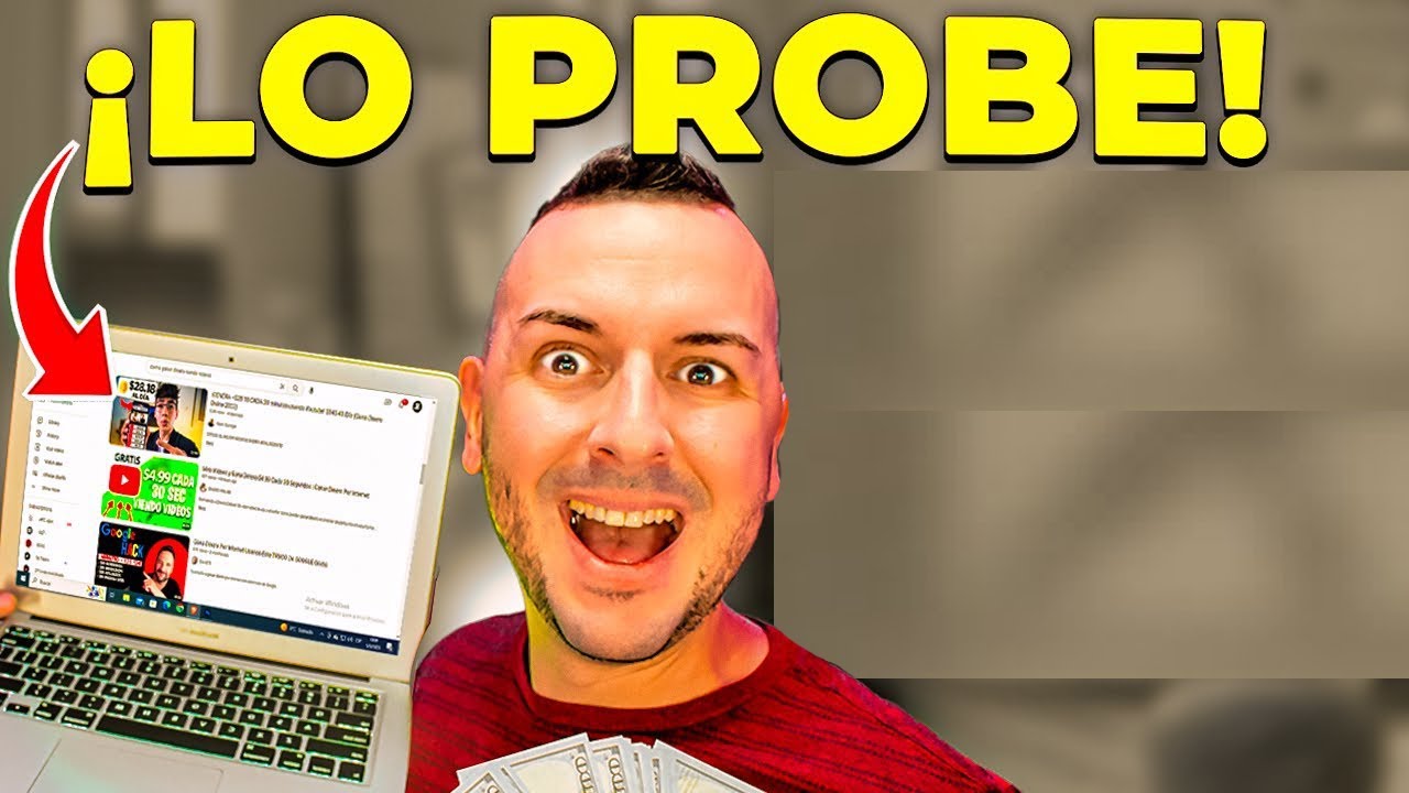 Probé Como Ganar Dinero Viendo Videos De YouTube - Funciona?