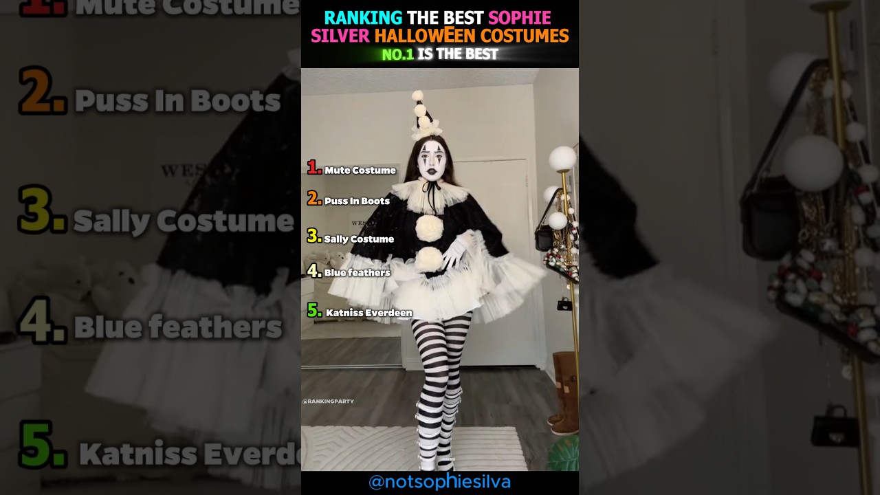 Ranking BEST Sophie Silva HALLOWEEN Costume ✨🎃