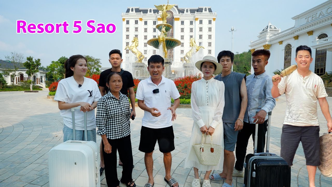 Hưng Vlog - 48H Cùng Mẹ Bà Tân Vlog Khám Phá Resort 5 Sao Khổng Lồ Gặp Ngay Hải Sapa TV