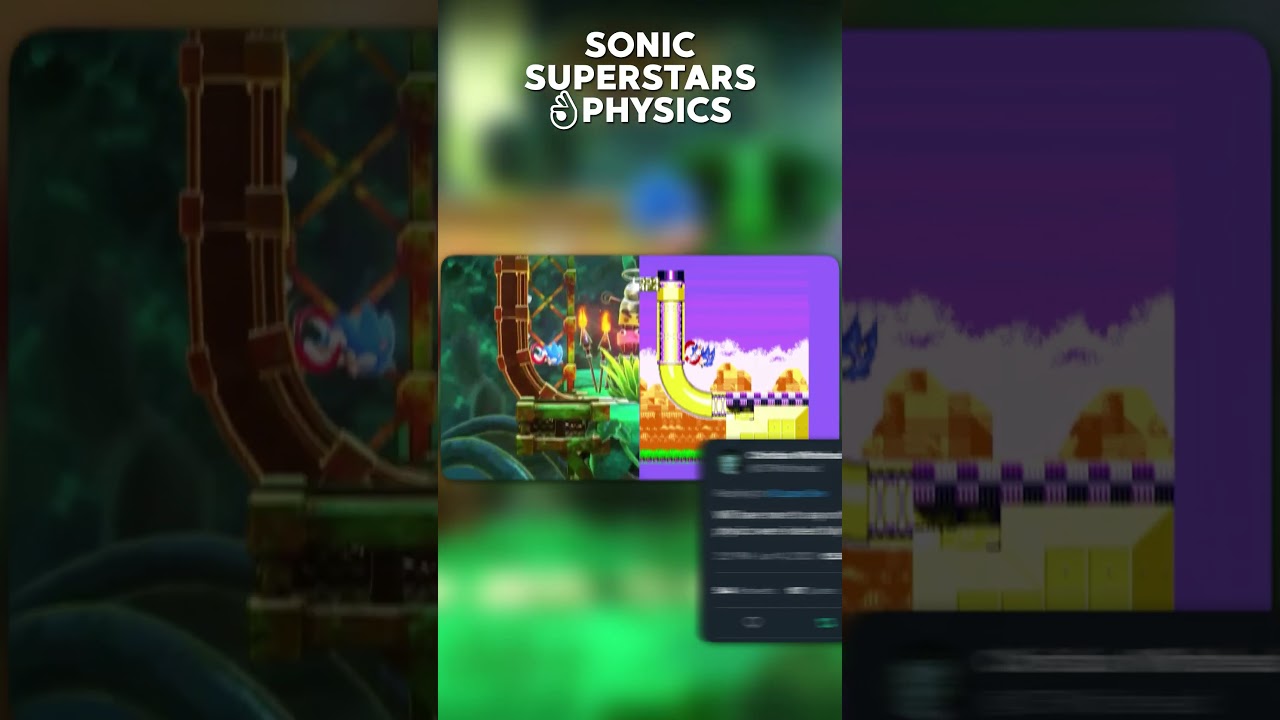 Sonic SUPERSTARS Mania Physics CONFIRMED #shorts #sonic #superstars #mania