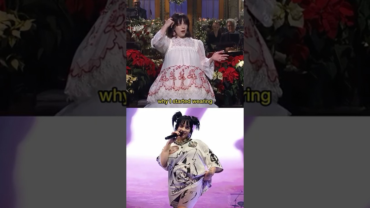 Billie Eilish’s reason for wearing BAGGY clothes