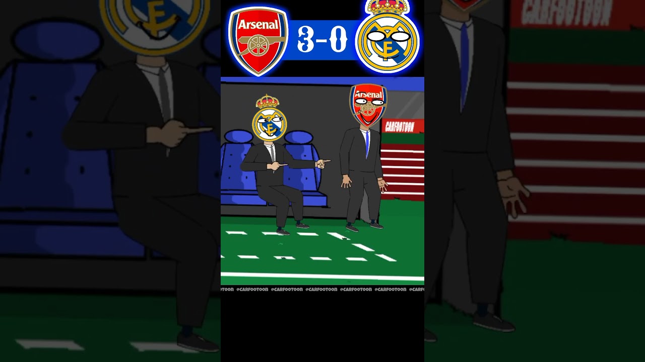 ⚽️😹  I have 15 champion league | Arsenal vs Real Madrid 3-0 || mbappe, Rice, vini, camavinga