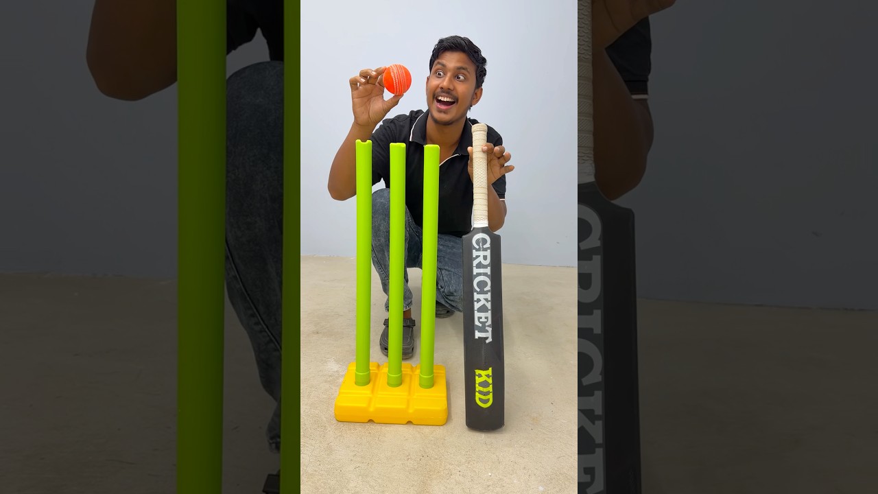 Kisa Laga Yah Cricket Set Unboxing