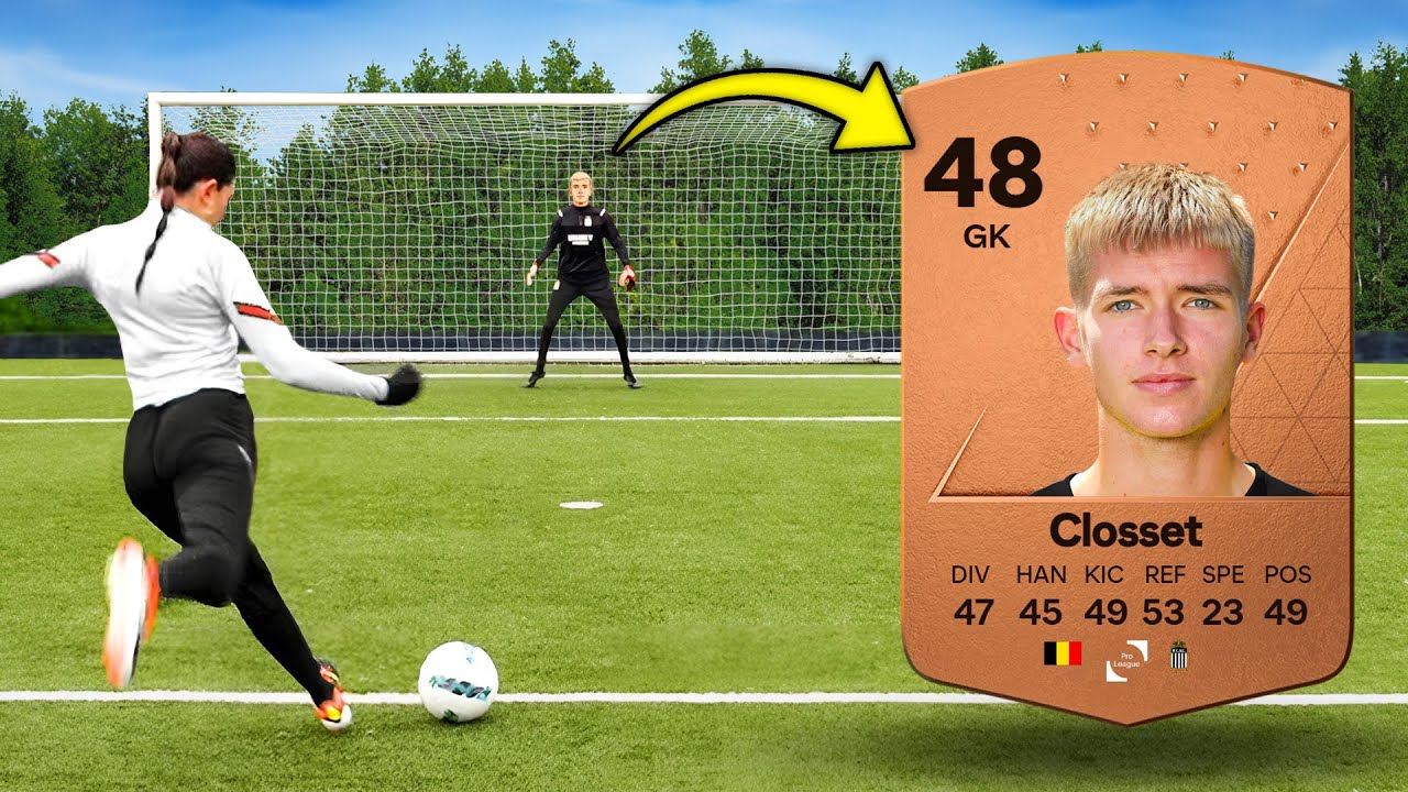 We Took 100 Shots vs The Worst Rated Goalkeeper