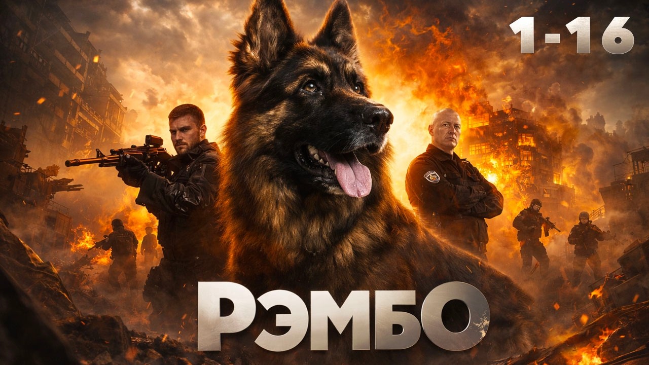 СЕРИАЛ РэмбО. СОБАЧИЙ СПЕЦНАЗ. ВСЕ СЕРИИ ПОДРЯД 1 - 16