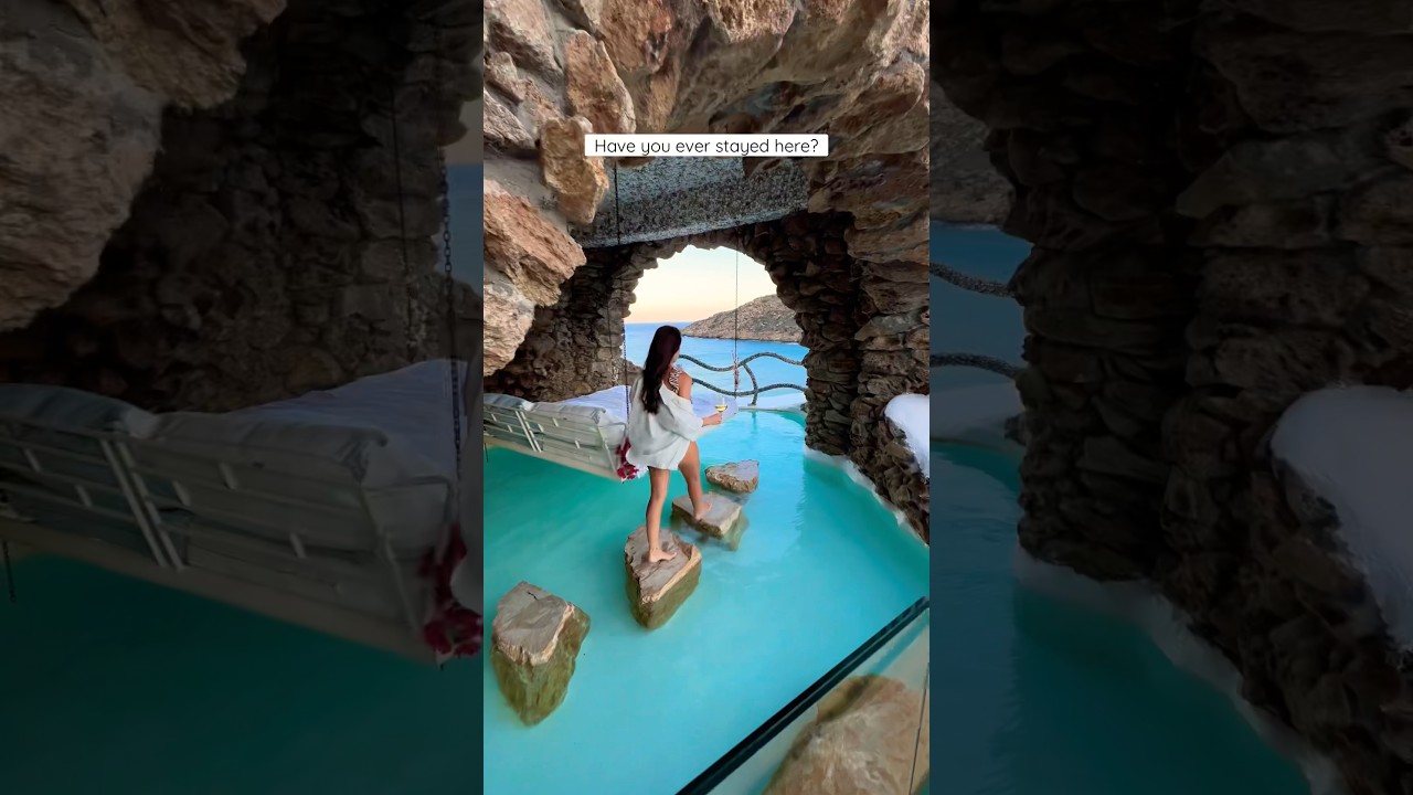 It’s the Calilo hotel in Greece! luxury hotel fy shorts