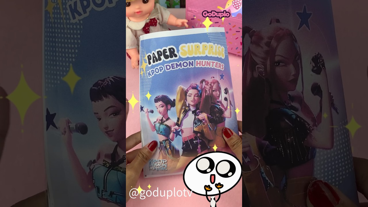 Surprise KPOP DEMON HUNTER 😱😱 WOW !! goduplotv unboxing shorts