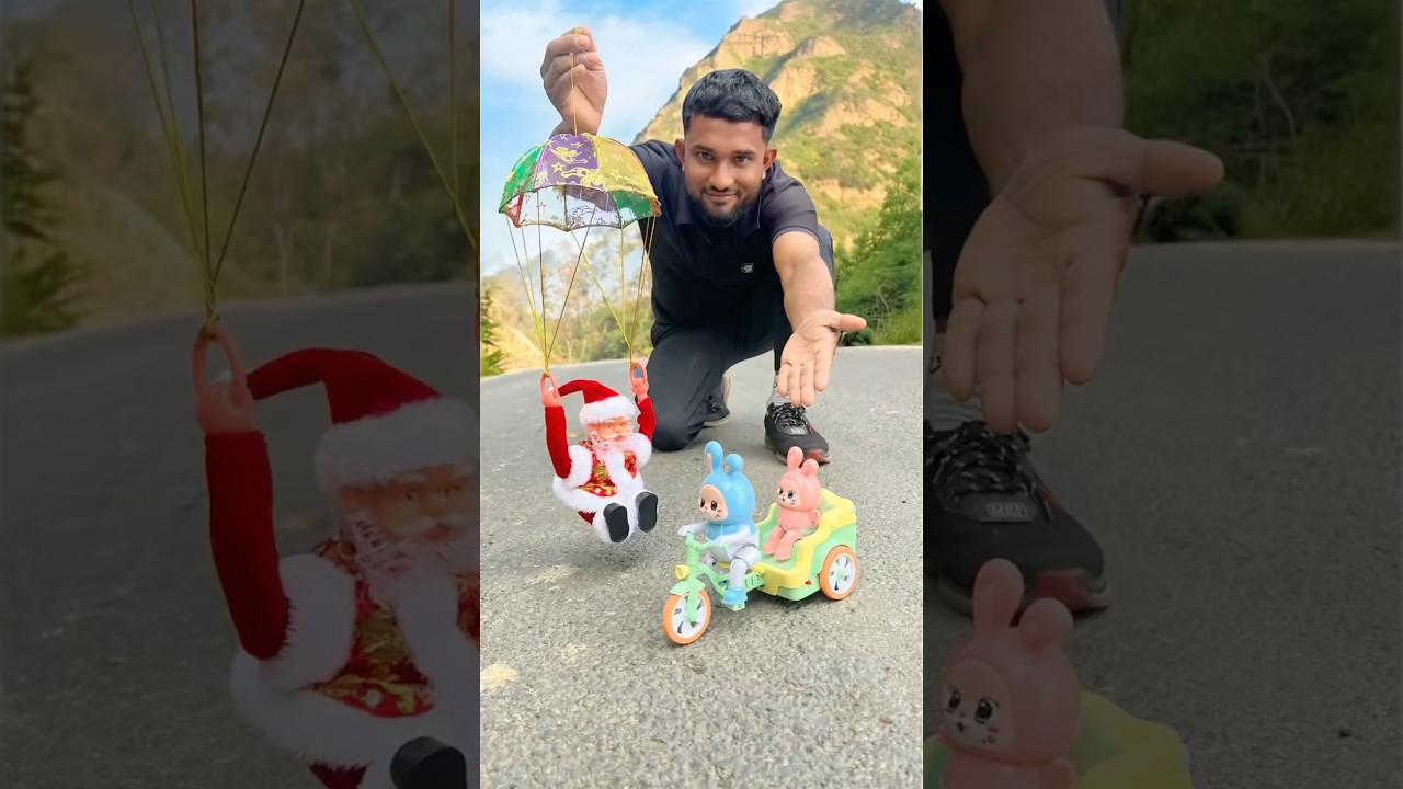 Remote Control Santa Claus Rc Riksha Unboxing 😱