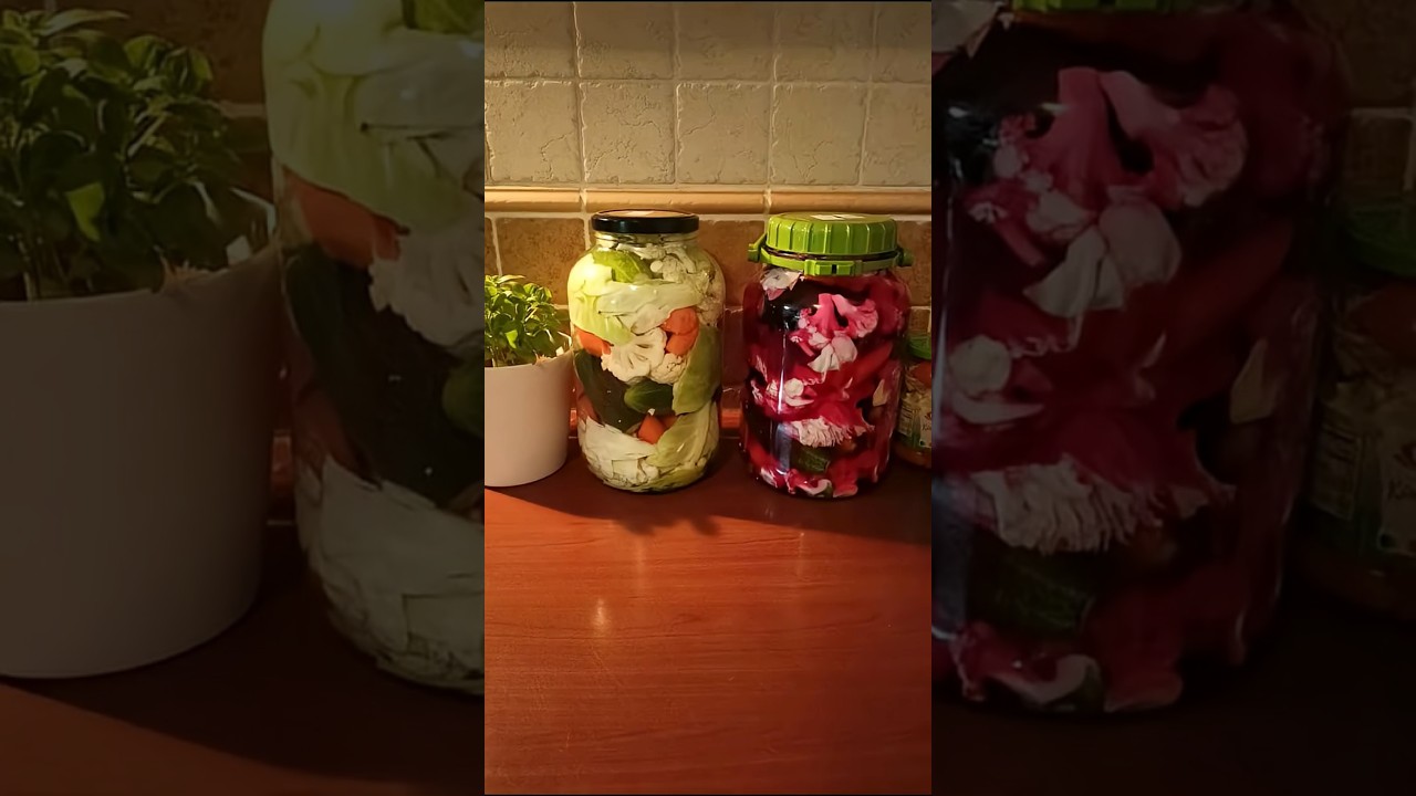 🥕 Домашняя туршия 🥬turšijazimnicaрецепты  заготовкиrassol зимарассольник вкусно