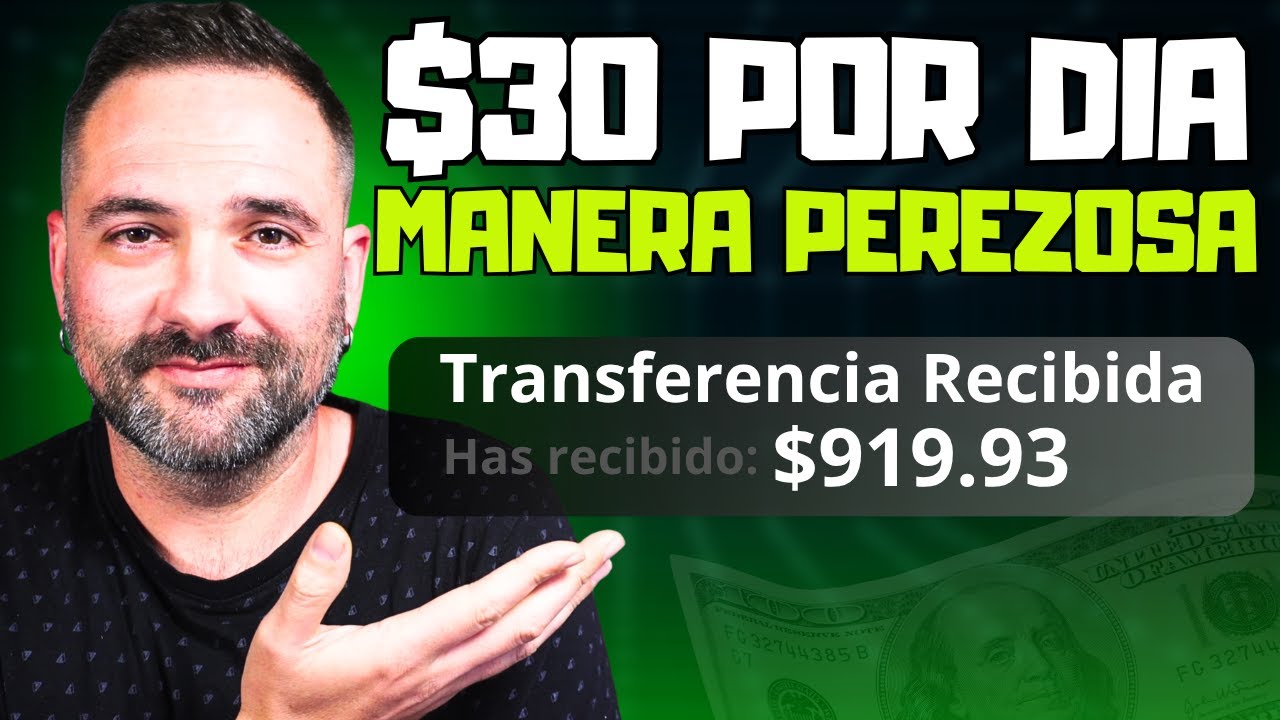 Gana $30 Por Dia Sin Pagina Web Ni Productos - Ganar Dinero Por Internet