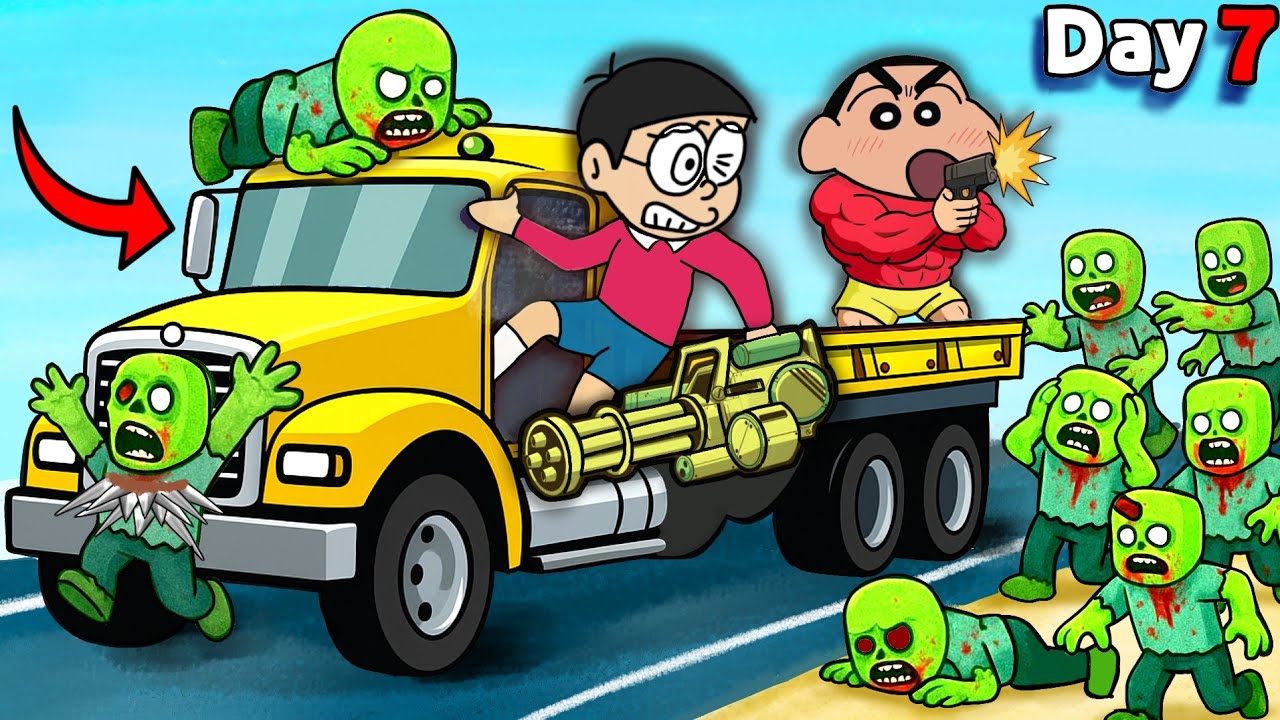 Escape Zombie City in Army Truck! 😱