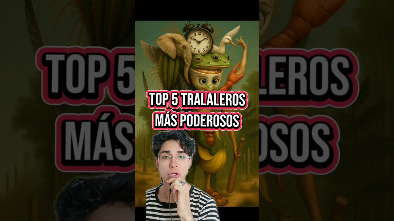 Top 5 tralaleros más poderosos tralalerotralala bombardinocrocodilo tungtungtungsahur