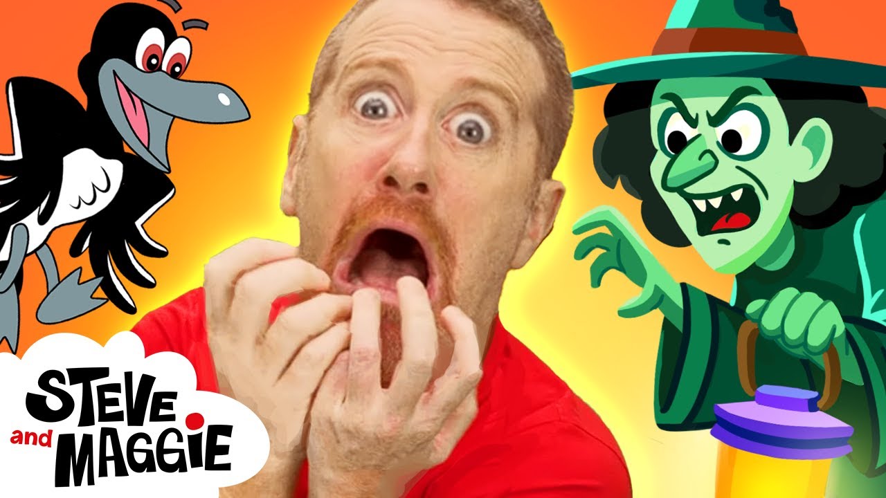 Halloween Monster Camping Adventure with Steve and Maggie | Haunted House | Play Spooky Kids Game