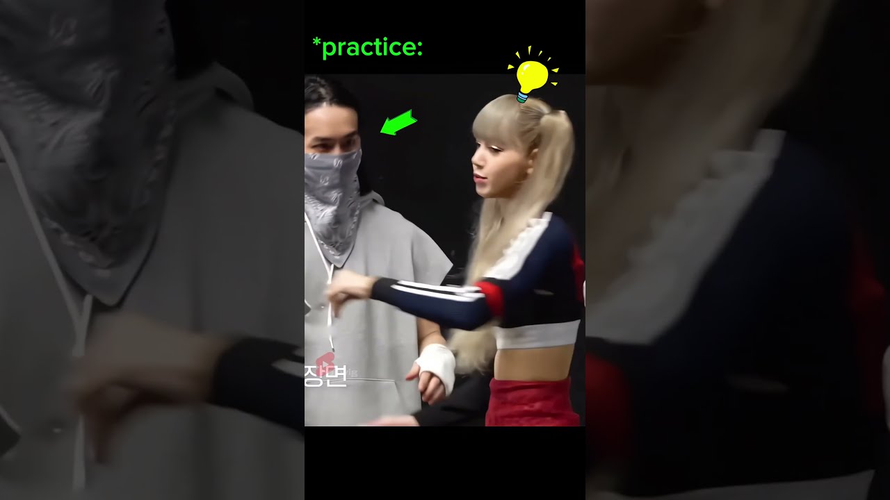 Lisa's extremely fast and decisive movements!! oh so cool!!!  blackpink #lisa #lalisa #money