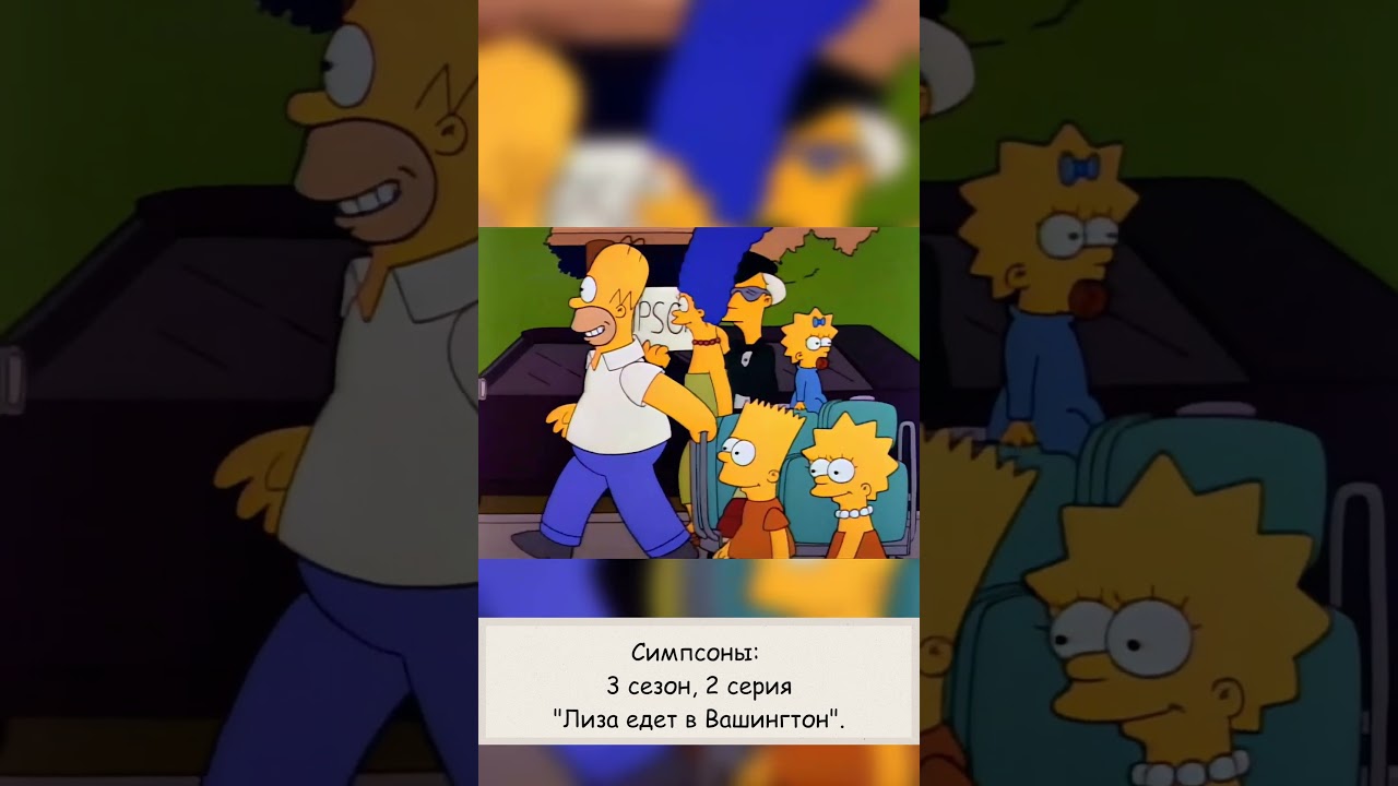 Симпсоны: 3 сезон, 2 серия "Лиза едет в Вашингтон"  thesimpsons симпсоны