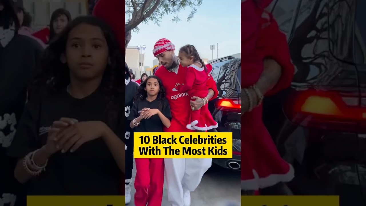 10 black celebrities with the most kids #celebrities #actors #hollywood #famous #us #2025