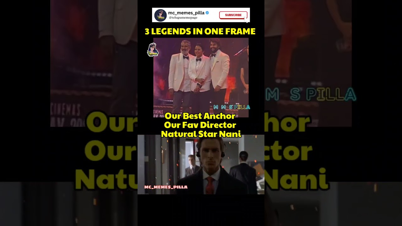 #trending #funny #celebrities #comedy #viralvideo #troll #nani #sumakanakala #ssrajamouli #memes